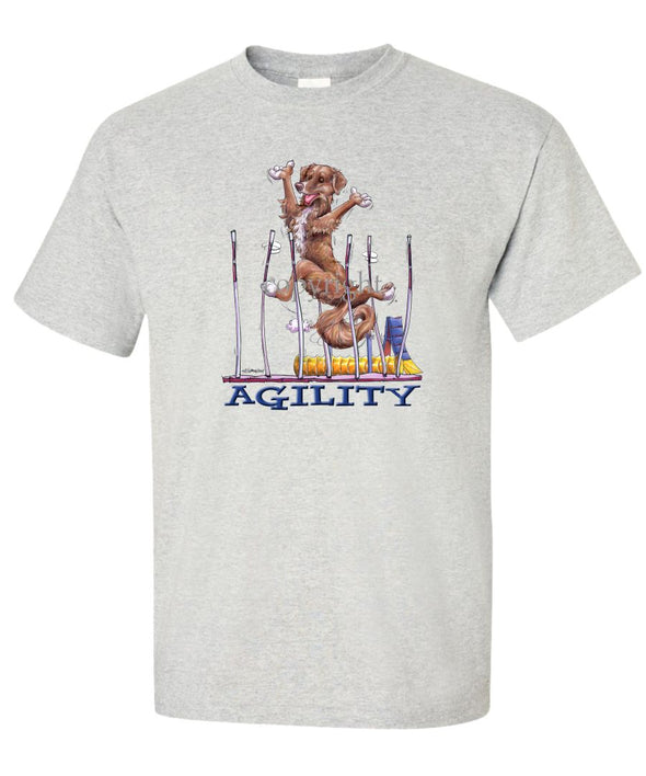 Nova Scotia Duck Tolling Retriever - Agility Weave II - T-Shirt