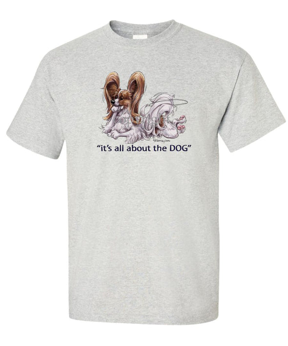 Papillon - All About The Dog - T-Shirt