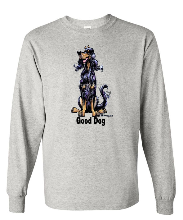 Gordon Setter - Good Dog - Long Sleeve T-Shirt