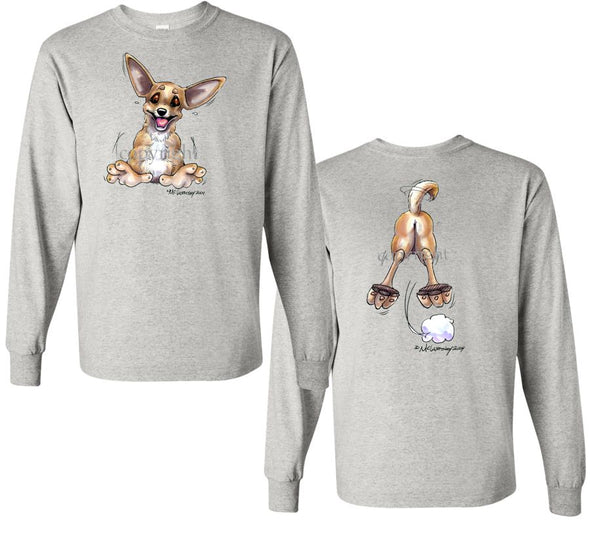 Chihuahua  Smooth - Coming and Going - Long Sleeve T-Shirt (Double Sided)