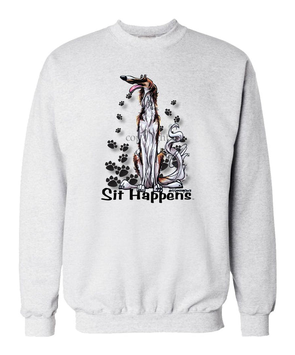 Borzoi - Sit Happens - Sweatshirt