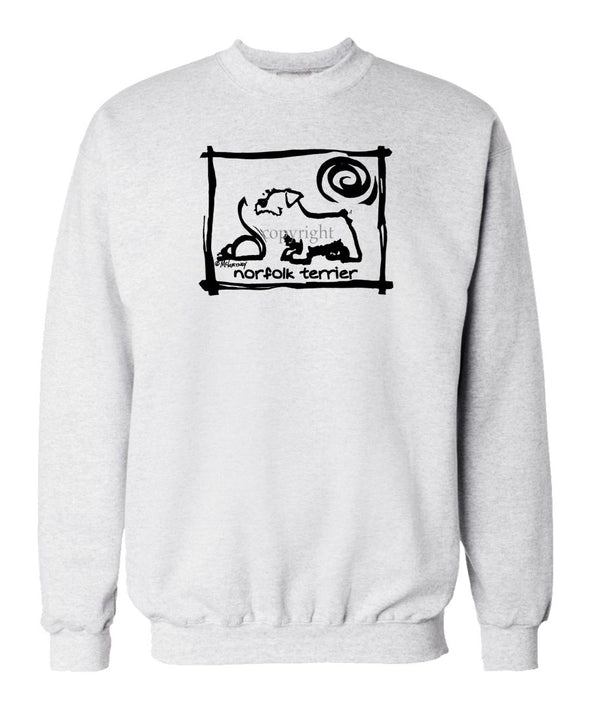 Norfolk Terrier - Cavern Canine - Sweatshirt