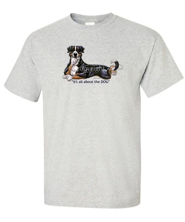 Greater Swiss Mountain Dog - All About The Dog - T-Shirt
