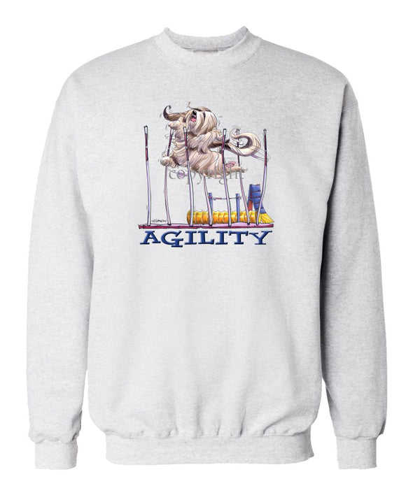 Lhasa Apso - Agility Weave II - Sweatshirt