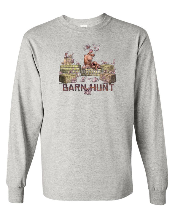 Norwich Terrier - Barnhunt - Long Sleeve T-Shirt