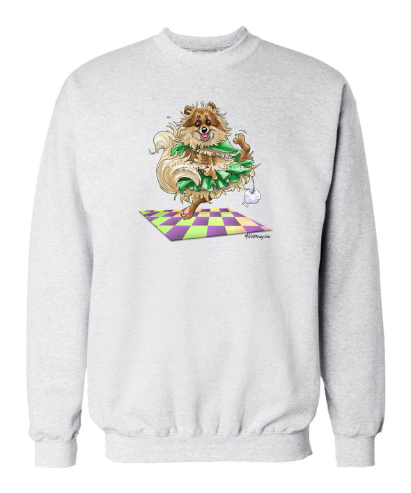 Pomeranian - Dancing Jig - Mike's Faves - Sweatshirt