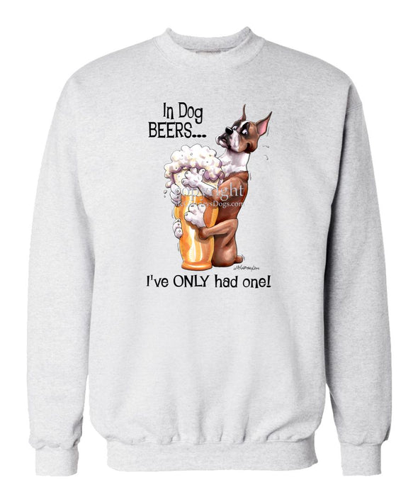 Boxer - Dog Beers - Sweatshirt