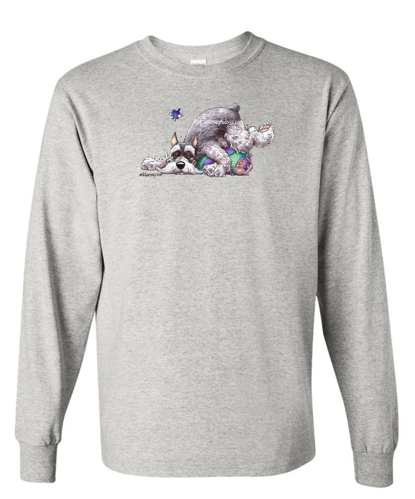 Schnauzer - Soccer Ball - Mike's Faves - Long Sleeve T-Shirt