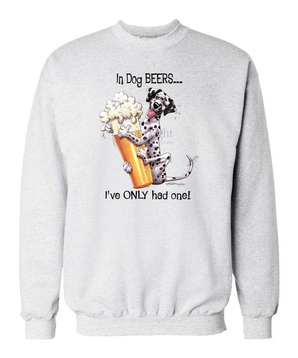 Dalmatian - Dog Beers - Sweatshirt