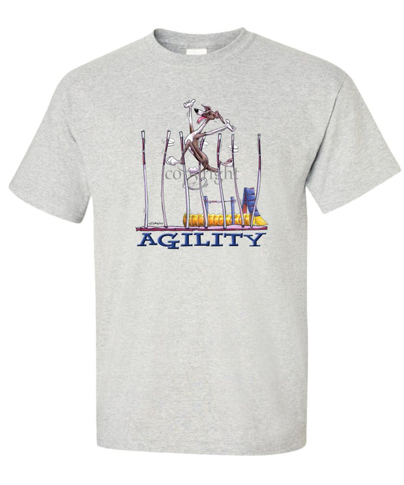 Italian Greyhound - Agility Weave II - T-Shirt
