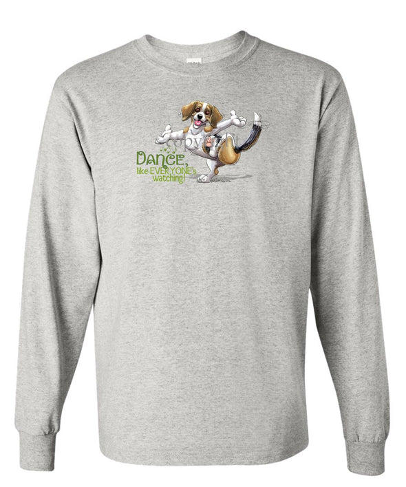 Beagle - Dance Like Everyones Watching - Long Sleeve T-Shirt
