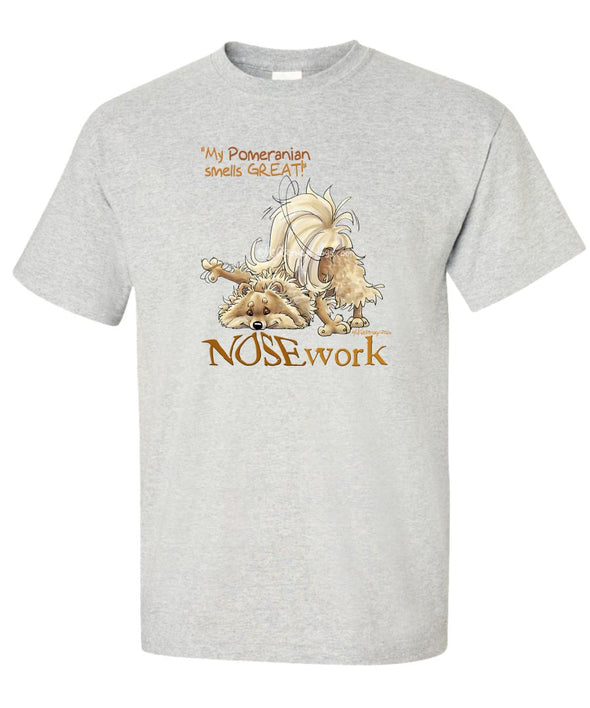 Pomeranian - Nosework - T-Shirt