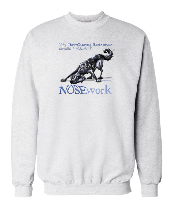 Flat Coated Retriever - Nosework - Sweatshirt