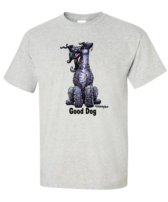 Kerry Blue Terrier - Good Dog - T-Shirt