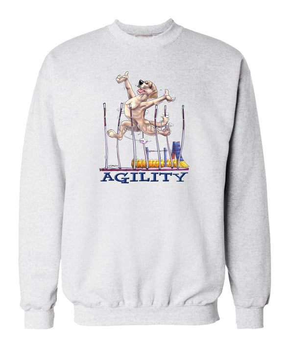 Labrador Retriever  Yellow - Agility Weave II - Sweatshirt