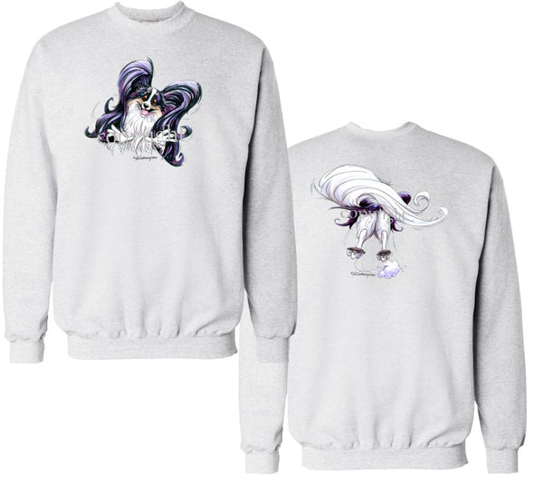 Papillon - Coming and Going - Sweatshirt (Double Sided)