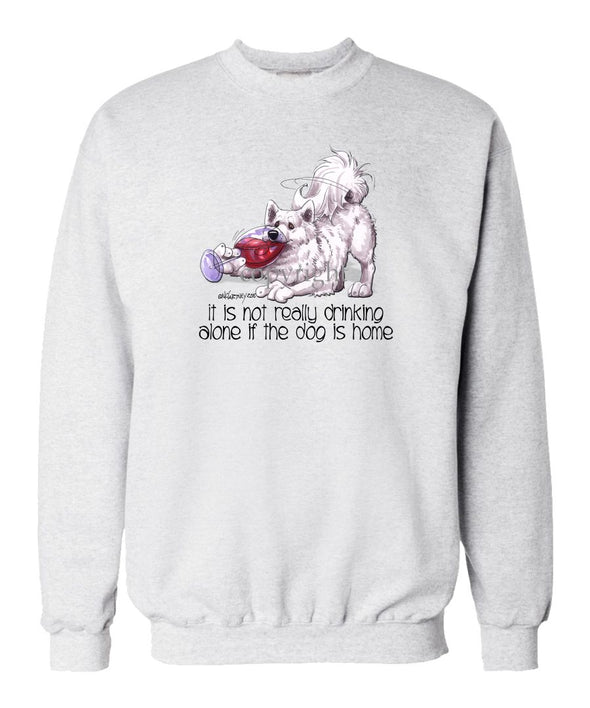 Samoyed - It's Not Drinking Alone - Sweatshirt
