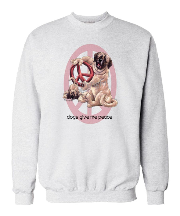 Mastiff - Peace Dogs - Sweatshirt