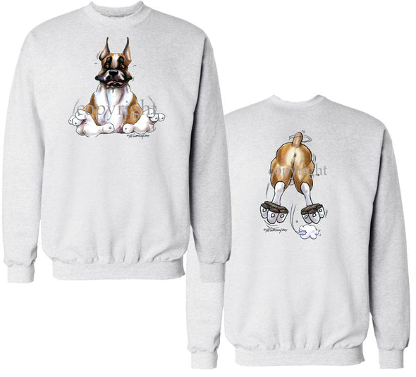 Boxer - Coming and Going - Sweatshirt (Double Sided)