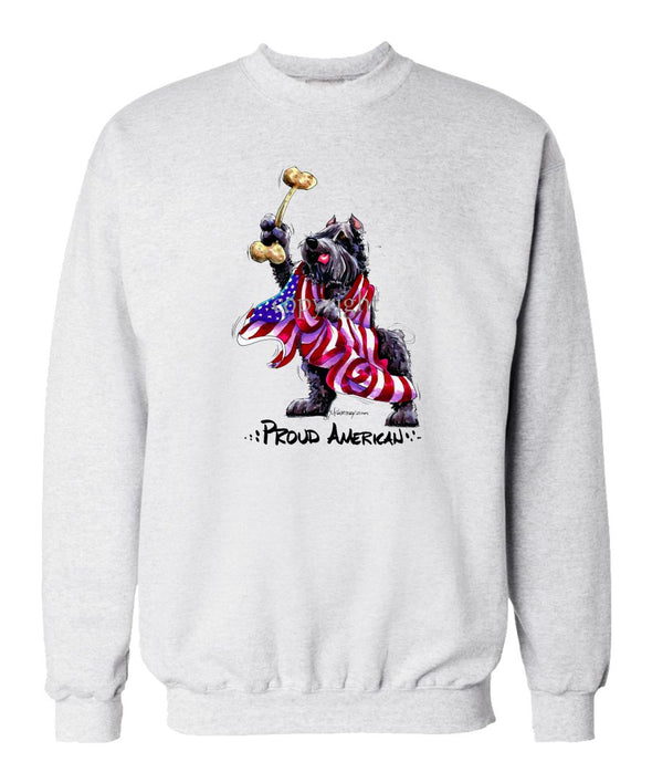 Bouvier Des Flandres - Proud American - Sweatshirt