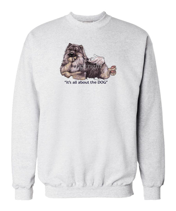 Keeshond - All About The Dog - Sweatshirt