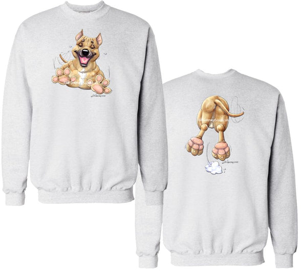 American Staffordshire Terrier - Coming and Going - Sweatshirt (Double Sided)