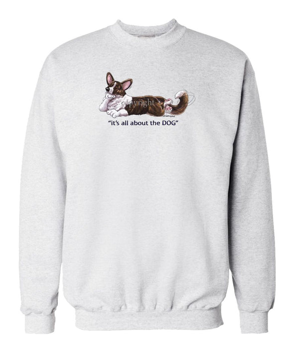 Welsh Corgi Cardigan - All About The Dog - Sweatshirt