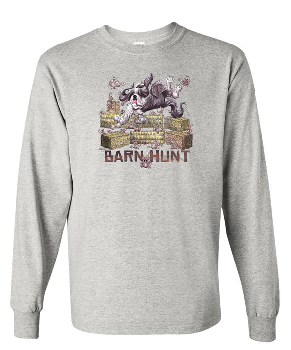 Bearded Collie - Barnhunt - Long Sleeve T-Shirt