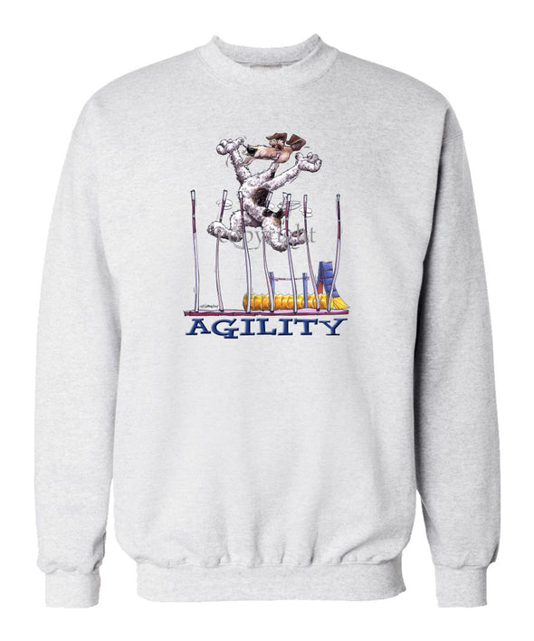 Wire Fox Terrier - Agility Weave II - Sweatshirt
