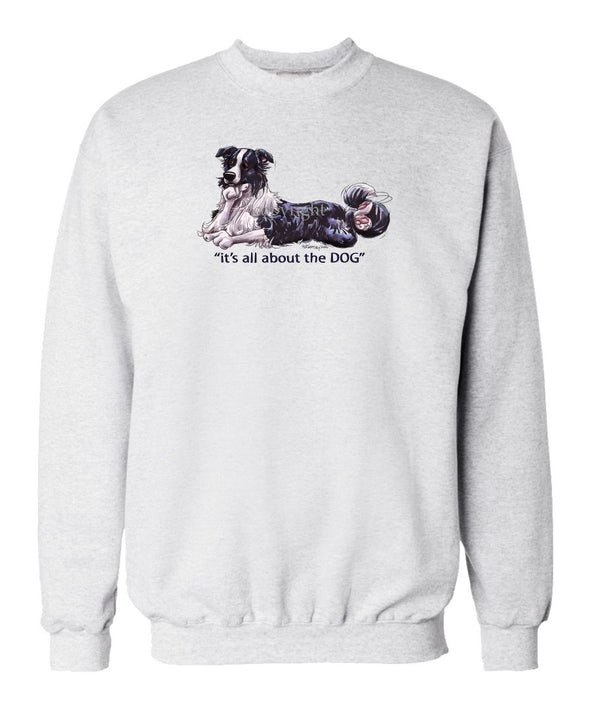 Border Collie - All About The Dog - Sweatshirt