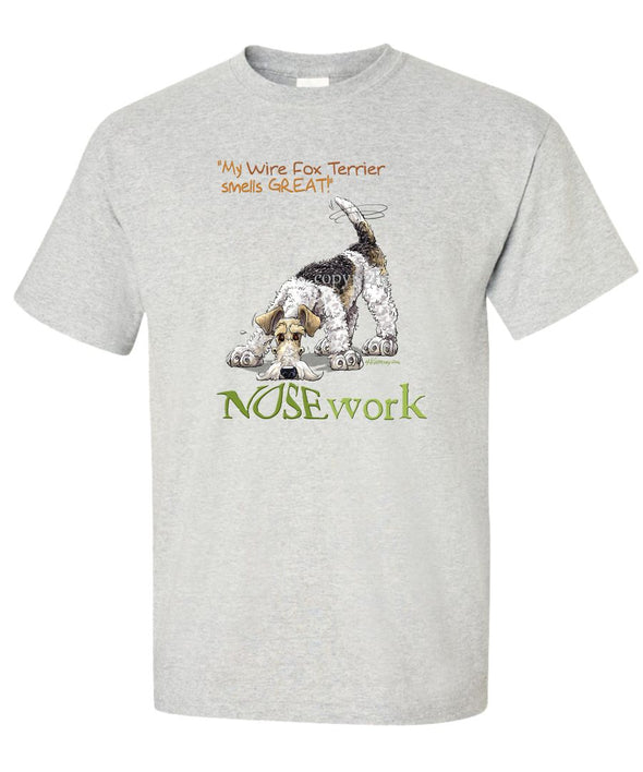Wire Fox Terrier - Nosework - T-Shirt