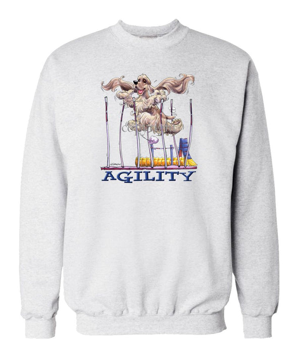 Cocker Spaniel - Agility Weave II - Sweatshirt