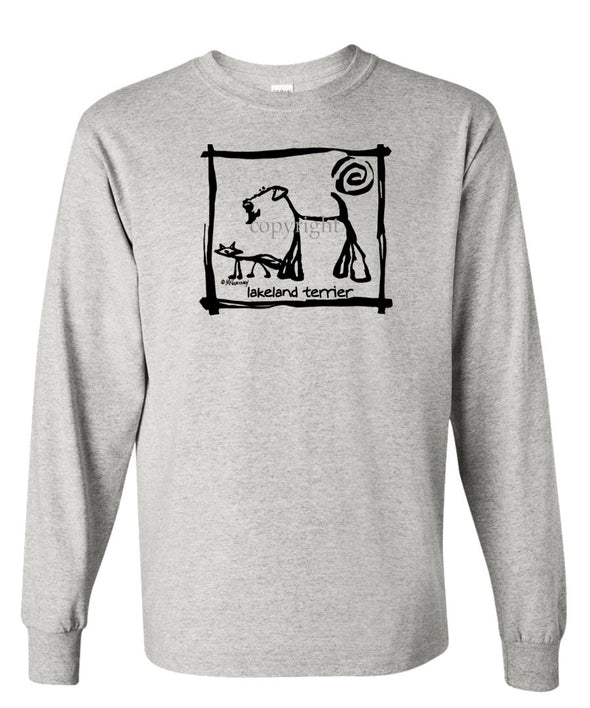 Lakeland Terrier - Cavern Canine - Long Sleeve T-Shirt