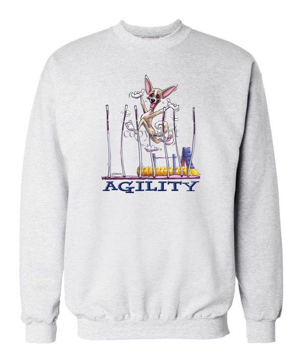 Chihuahua  Smooth - Agility Weave II - Sweatshirt