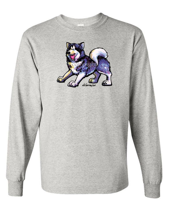 Alaskan Malamute - Cool Dog - Long Sleeve T-Shirt