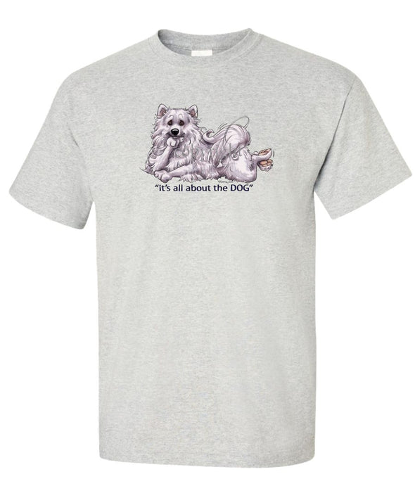 American Eskimo Dog - All About The Dog - T-Shirt