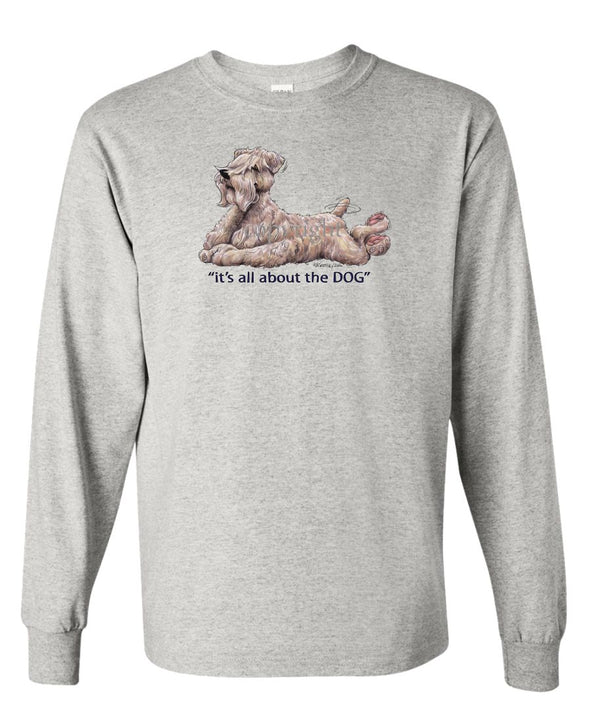 Soft Coated Wheaten - All About The Dog - Long Sleeve T-Shirt