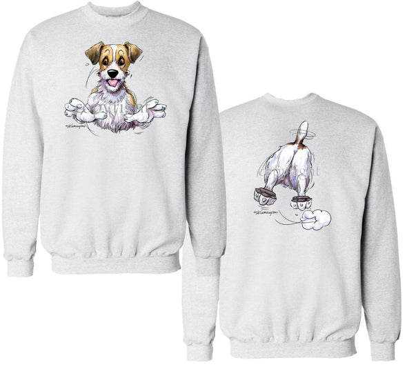 Jack Russell Terrier - Coming and Going - Sweatshirt (Double Sided)