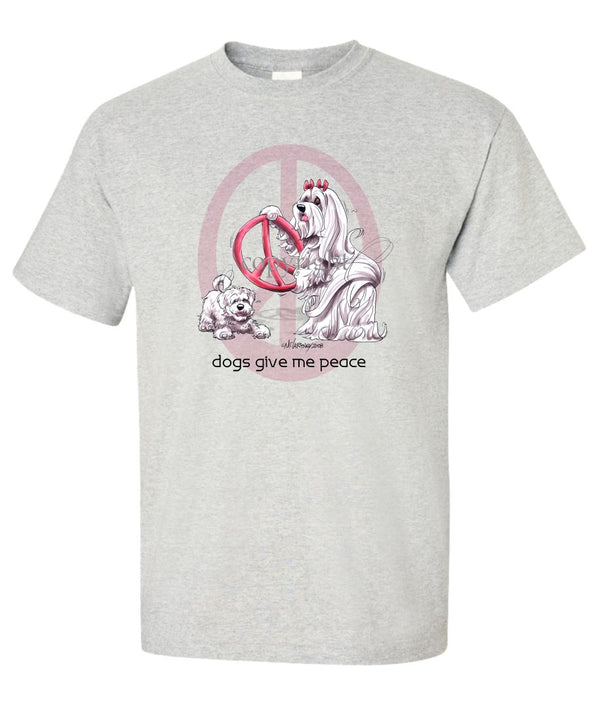 Maltese - Peace Dogs - T-Shirt
