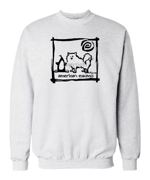 American Eskimo Dog - Cavern Canine - Sweatshirt