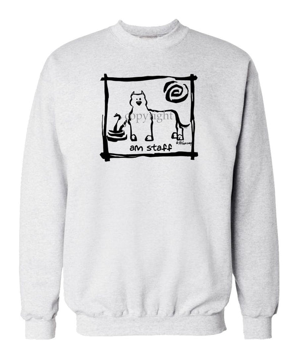American Staffordshire Terrier - Cavern Canine - Sweatshirt