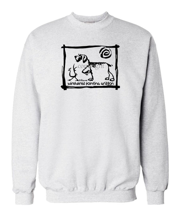 Wirehaired Pointing Griffon - Cavern Canine - Sweatshirt