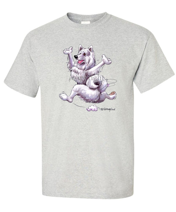 Samoyed - Happy Dog - T-Shirt