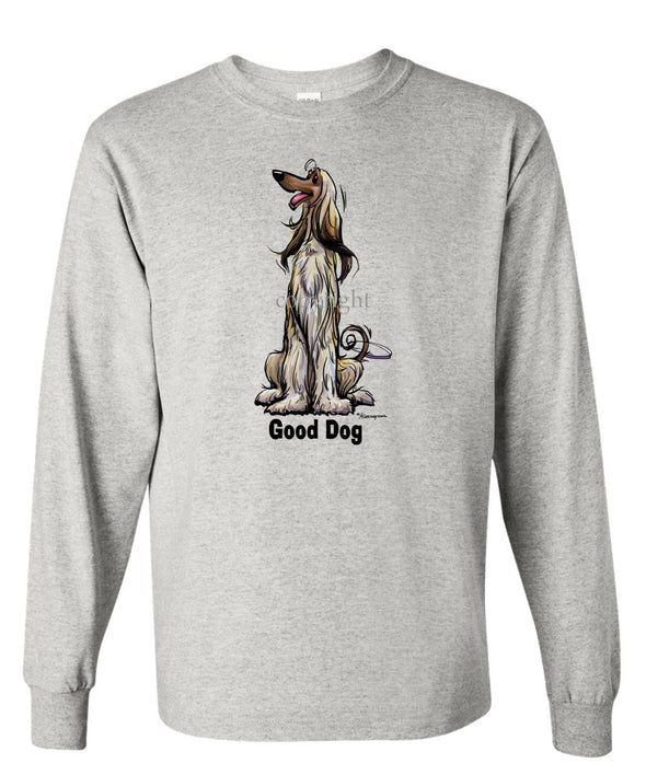 Afghan Hound - Good Dog - Long Sleeve T-Shirt