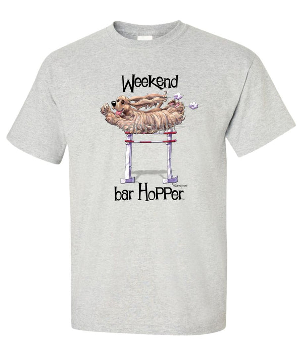 Cocker Spaniel - Weekend Barhopper - T-Shirt