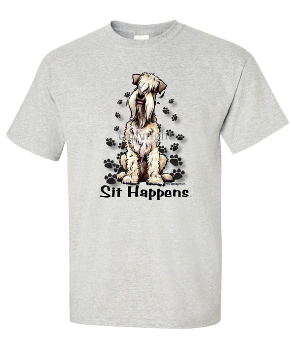 Soft Coated Wheaten - Sit Happens - T-Shirt