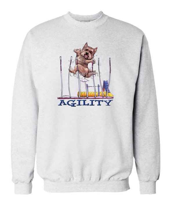 Norwich Terrier - Agility Weave II - Sweatshirt