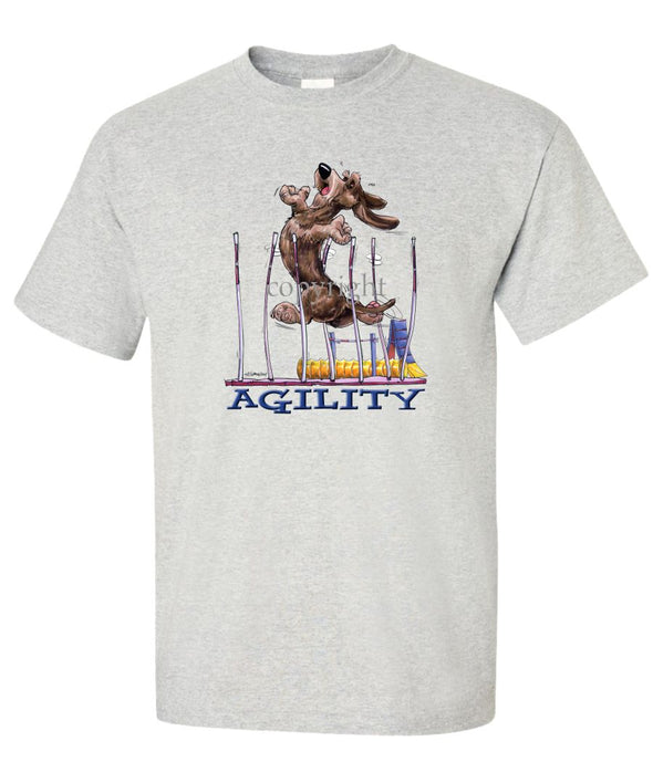 Dachshund  Wirehaired - Agility Weave II - T-Shirt