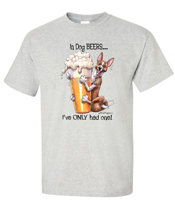 Basenji - Dog Beers - T-Shirt