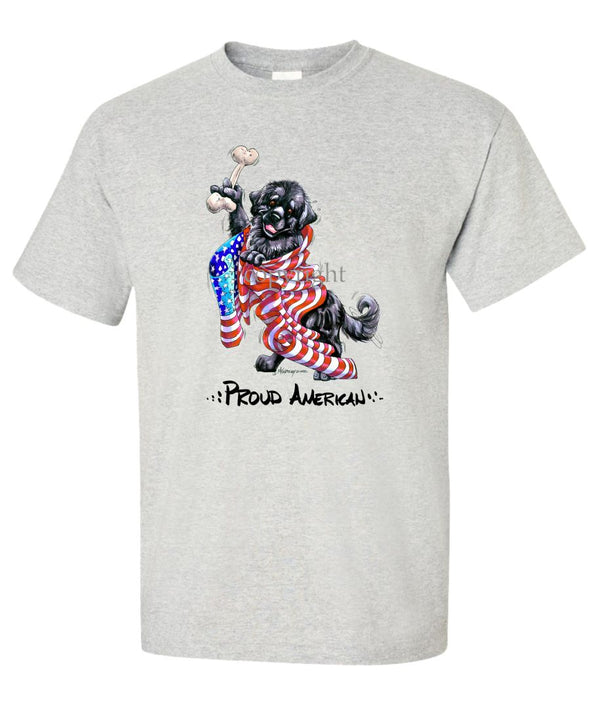 Newfoundland - Proud American - T-Shirt